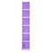 Adiroffice 12 in W, 12 in D, 72 in H, Steel ADI629-206-PUR-2PK - alternate 5